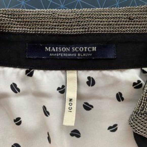 ANTHROPOLOGIE | Maison Scotch Lips Button Up Shirt - Picture 7 of 7